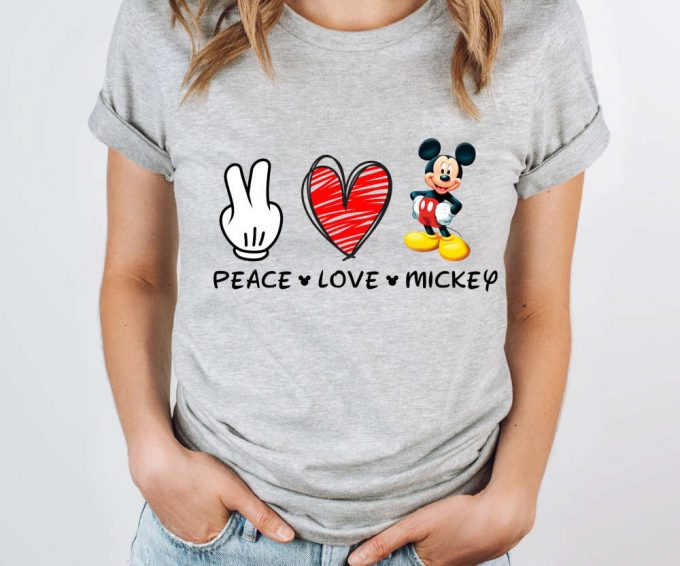 Disney Peace Love Shirts: Mickey &Amp; Friends For Your Memorable Disney Vacation 3