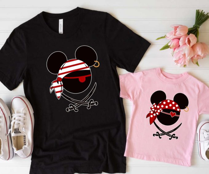 Disney Pirates Of Caribbean Shirts: Mickey &Amp; Minnie Pirates Matching Family &Amp; Disney Cruise Shirts 2