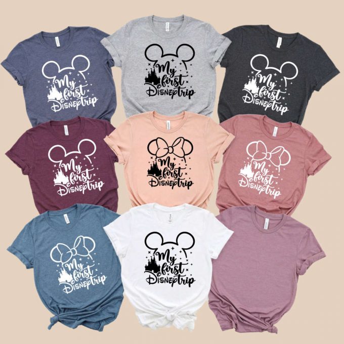 Disney Trip Tshirts: Mickey &Amp; Minnie Matching Family Tees - Disney World &Amp; Disneyland 2