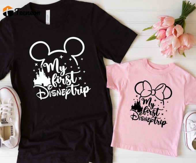 Disney Trip Tshirts: Mickey &Amp;Amp; Minnie Matching Family Tees - Disney World &Amp;Amp; Disneyland 1