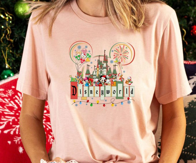 Disneyworld Christmas Trip Tshirt: Matching Family Tees &Amp; Mickey Ears - Perfect Christmas Gift! 3