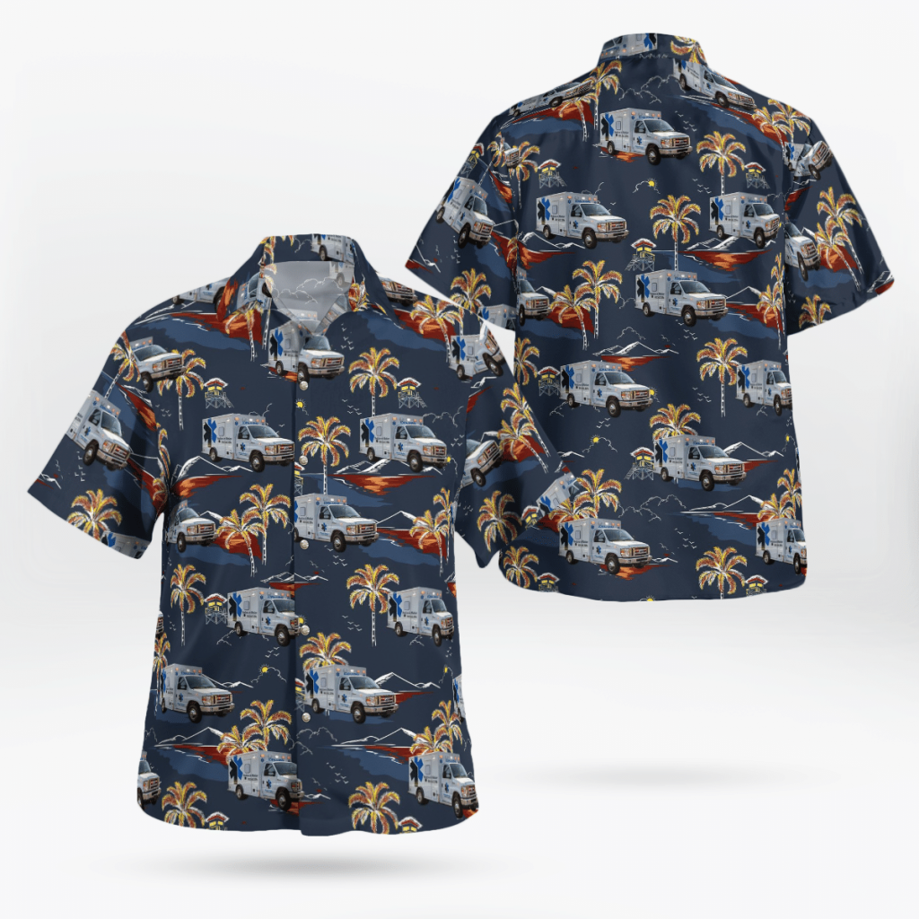 Gifts 2024Gifts 2024 Cleveland, Ohio, Midwest Medical Transport Company Hawaiian Shirt 5