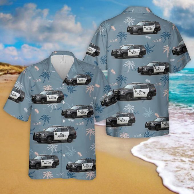 Gifts 2024Gifts 2024 New York Buffalo Police Department Chevrolet Tahoe Hawaiian Shirt 1