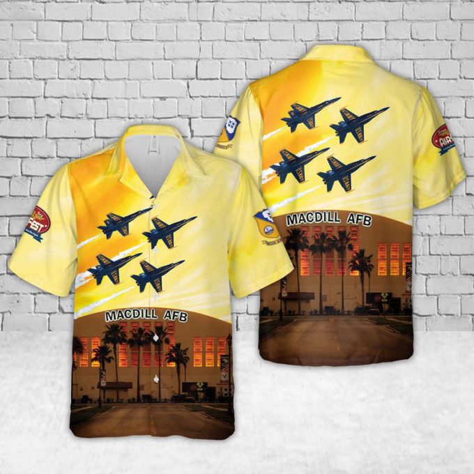 Gifts 2024Gifts 2024 Us Navy Blue Angels Tampa Bay Airfest Hawaiian Shirt 1