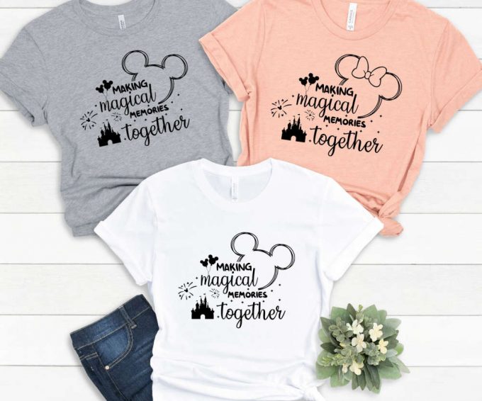 Magical Disney Trip T-Shirts: Adults &Amp; Kids Matching Family Minnie &Amp; Mickey Shirts 3