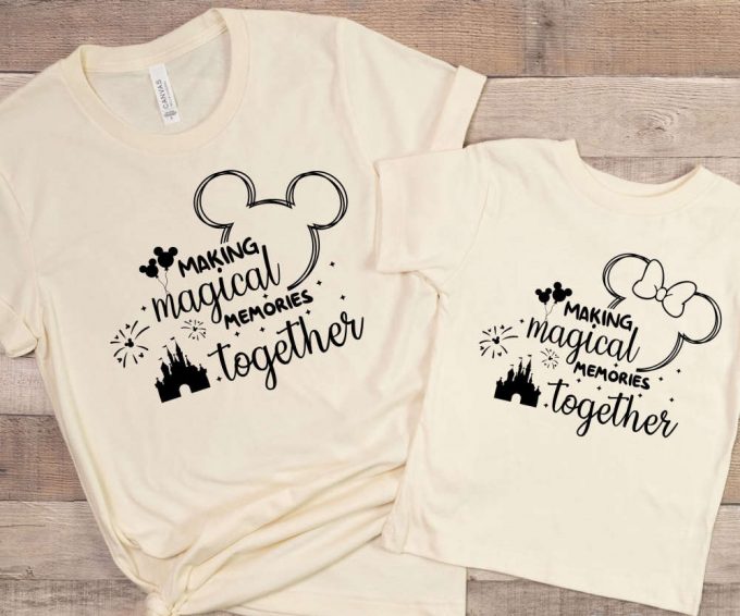 Magical Disney Trip T-Shirts: Adults &Amp; Kids Matching Family Minnie &Amp; Mickey Shirts 4