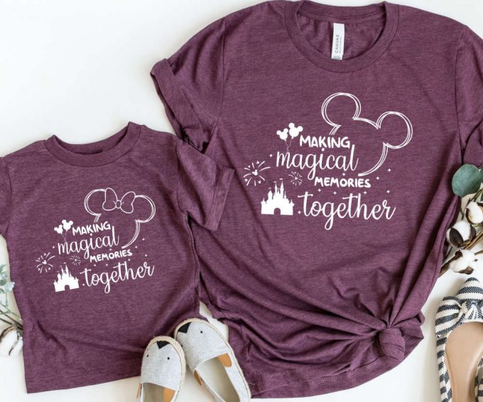 Magical Memories: Matching Family Disney Trip Shirts For Adults &Amp; Kids - Minnie &Amp; Mickey Tshirts 2