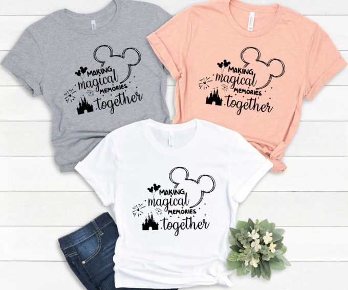 Magical Memories: Matching Family Disney Trip Shirts For Adults &Amp; Kids - Minnie &Amp; Mickey Tshirts 4