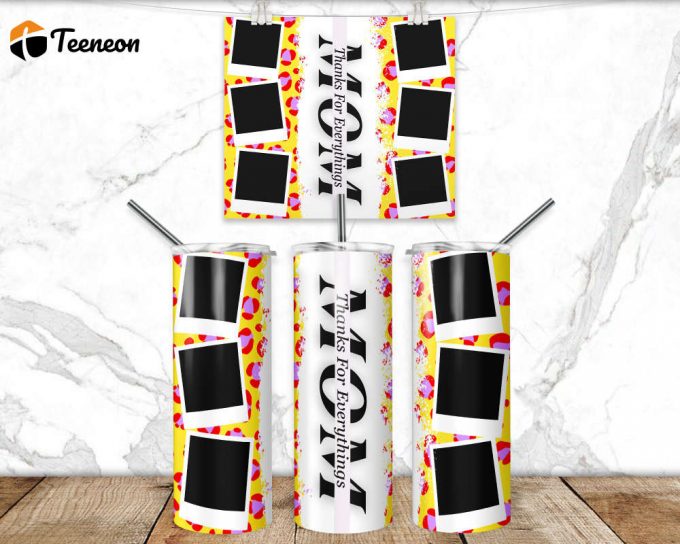 Mama Mom Tumbler Wrap: 3D Skinny Sublimation Design For Stylish And Functional Use 1