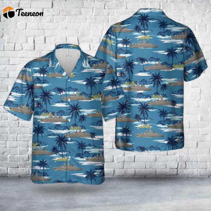 Mexican Navy Arm Durango (Po-151) Durango-Class Patrol Vessels Opv Hawaiian Shirt Gift For Dad Father Days 1