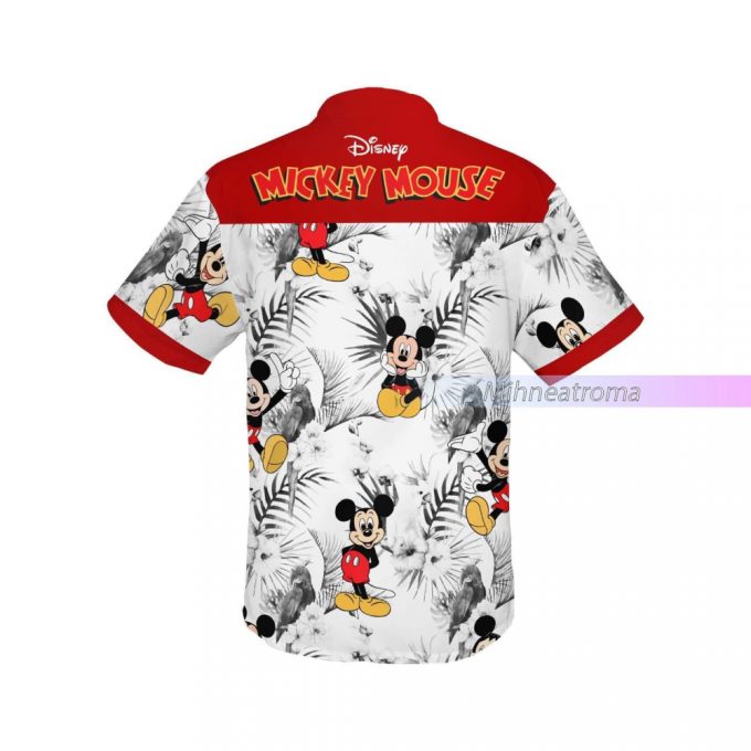 Mickey Hawaiian Shirt, Mickey Mouse Shirt, Mickey Button Shirt, Disney Shirt, Mickey Hawaii Shirt, Vacation Shirt, Mickey Mouse Gifts 3