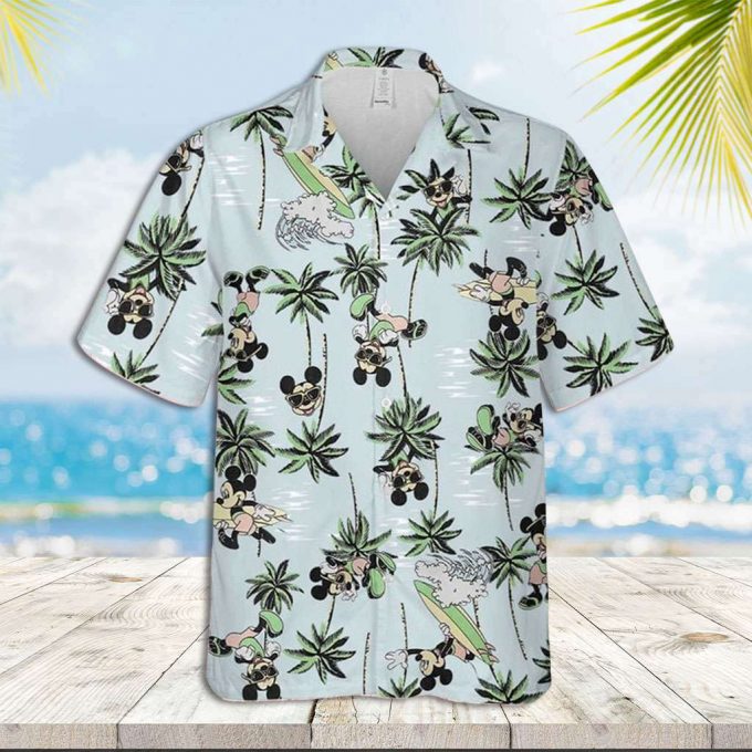 Mickey Mouse Hawaiian Shirt Mickey Disney Surfing Hawaiian Shirt 1