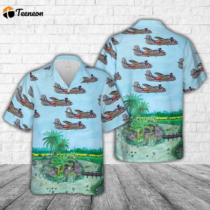 Netherlands Navy Grumman Us-2N Tracker 159 Hawaiian Shirt Gift For Dad Father Days 1