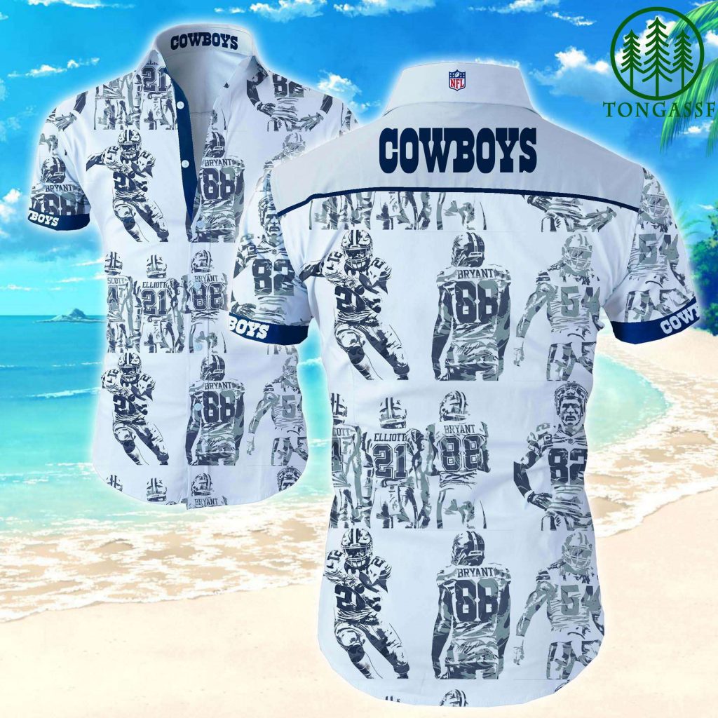 Nfl Dallas Cowboys Bryant 88 Hawaiian Shirt 3