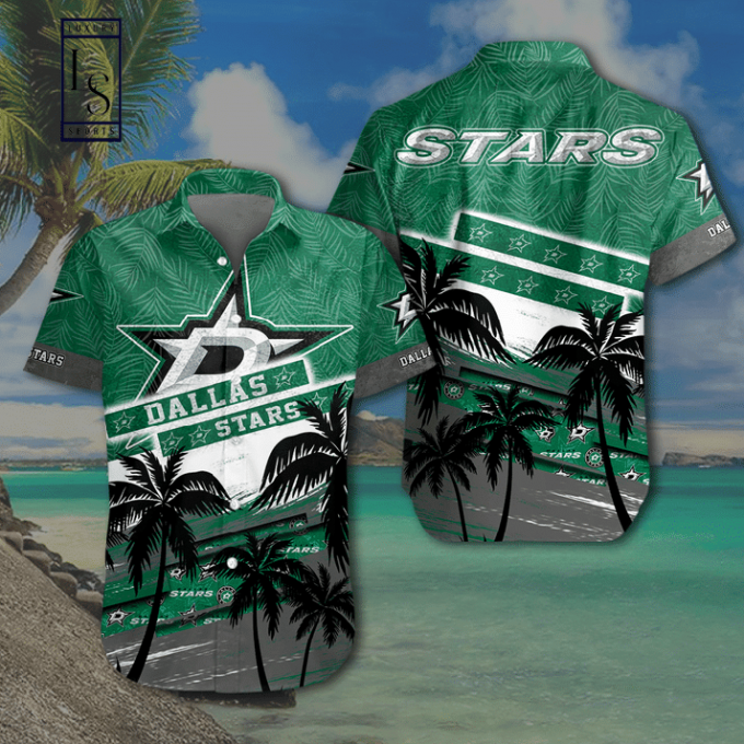 Nhl Dallas Stars Hawaiian Shirt 1