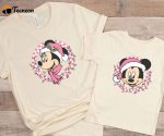 Retro Mickey & Minnie Matching Christmas TShirts – Perfect Disney Gift for Couples Disney Trip Outfits