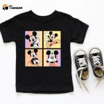 Retro Mickey Mouse Shirt Kids & Toddler Disney Tees Disney Vacation T-Shirt