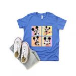 Retro Mickey Mouse Shirt Kids & Toddler Disney Tees Disney Vacation T-Shirt