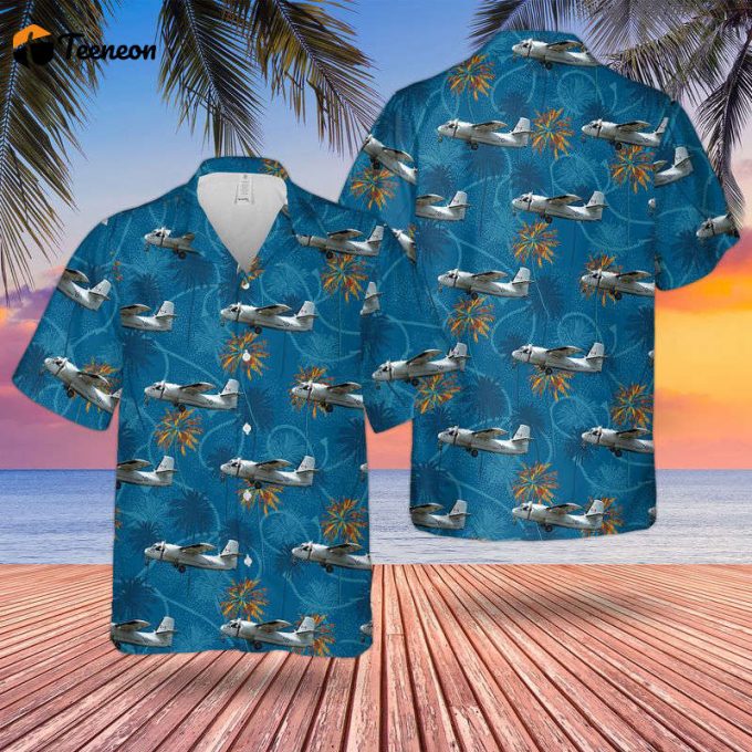 Royal Canadian Navy Cs2F-2 Tracker 1507 Hawaiian Shirt Gift For Dad Father Days 1