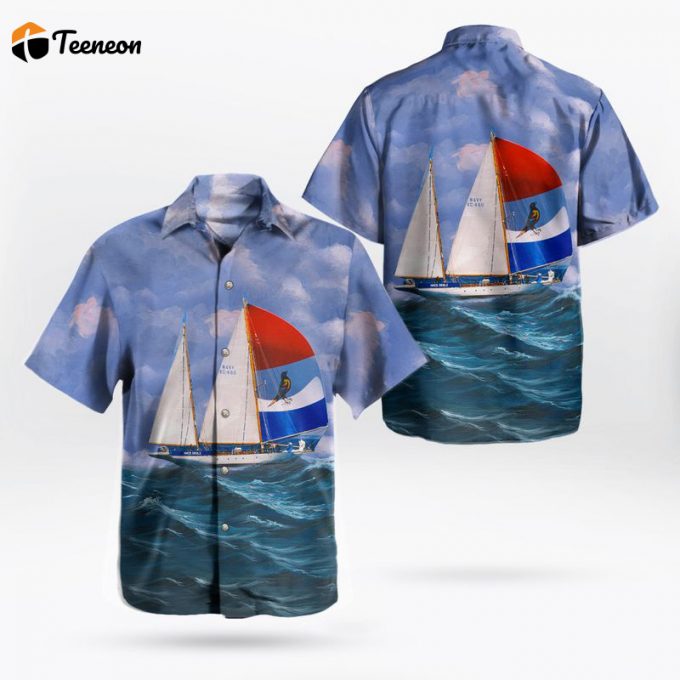 Royal Canadian Navy Hmcs Oriole Hawaiian Shirt Gift For Dad Father Days 1