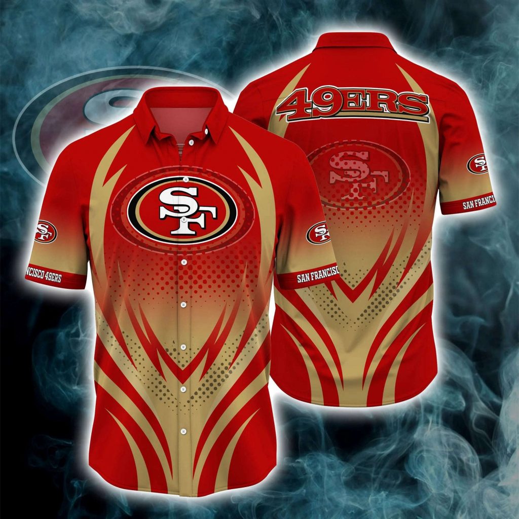 San Francisco 49Ers Button Down Shirt 3D Print Gifts 2024Fs 3