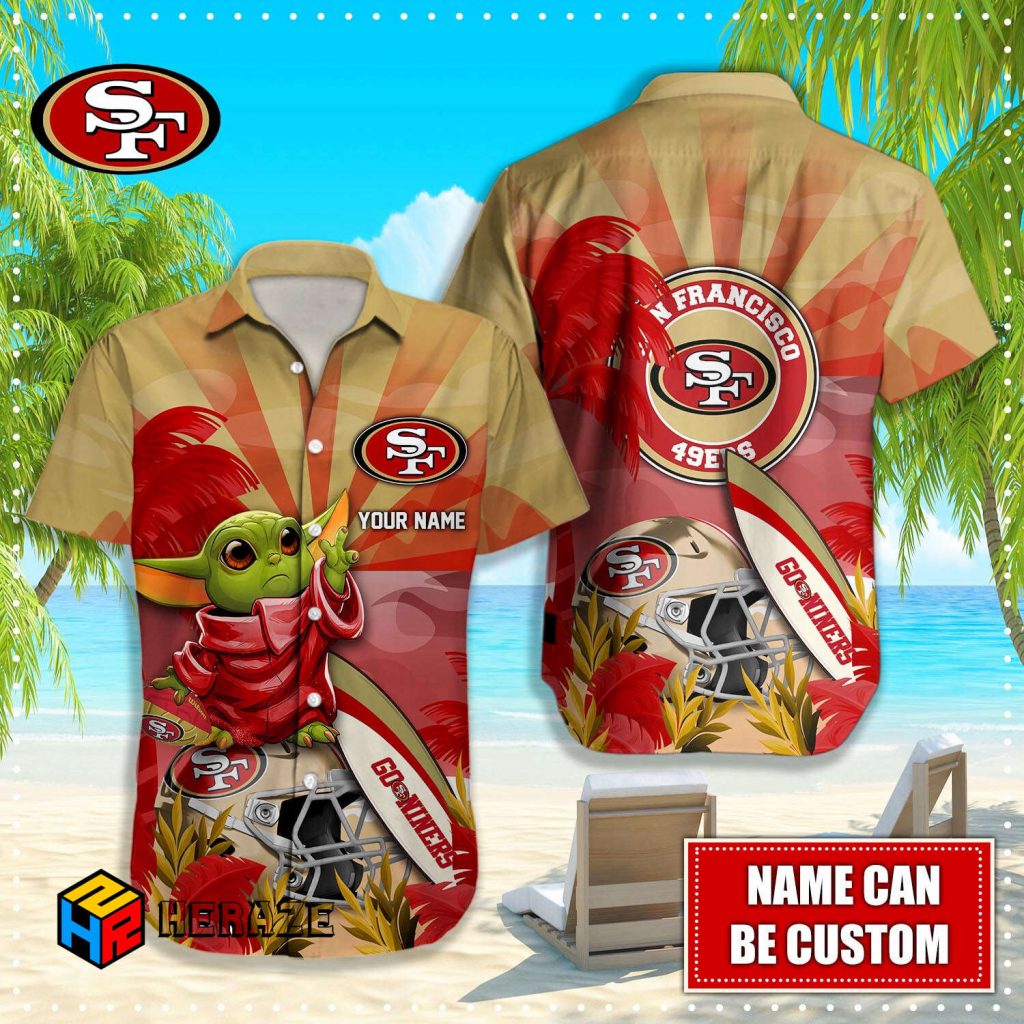 San Francisco 49Ers Nfl Custom Hawaiian Shirt 5
