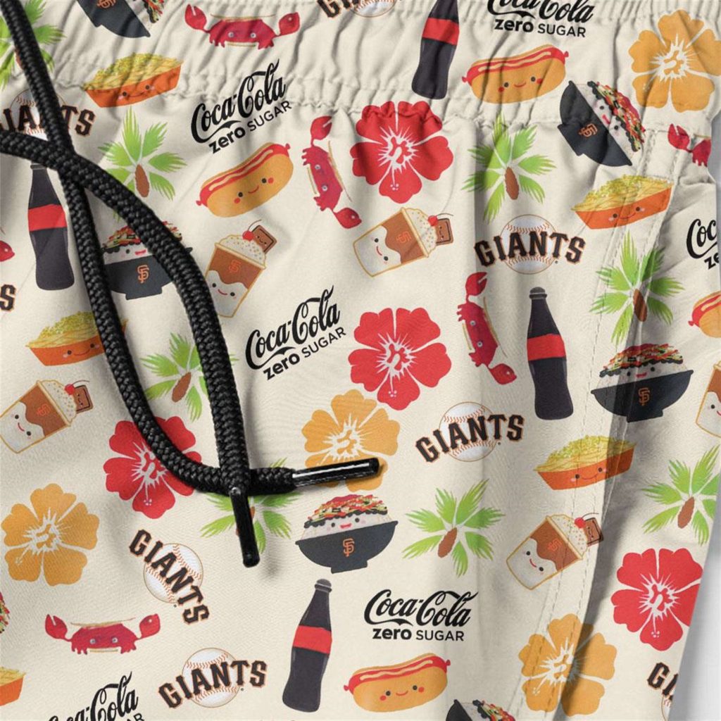 San Francisco Giants Coca Cola Aloha Foodie Hawaiian Shirt 14