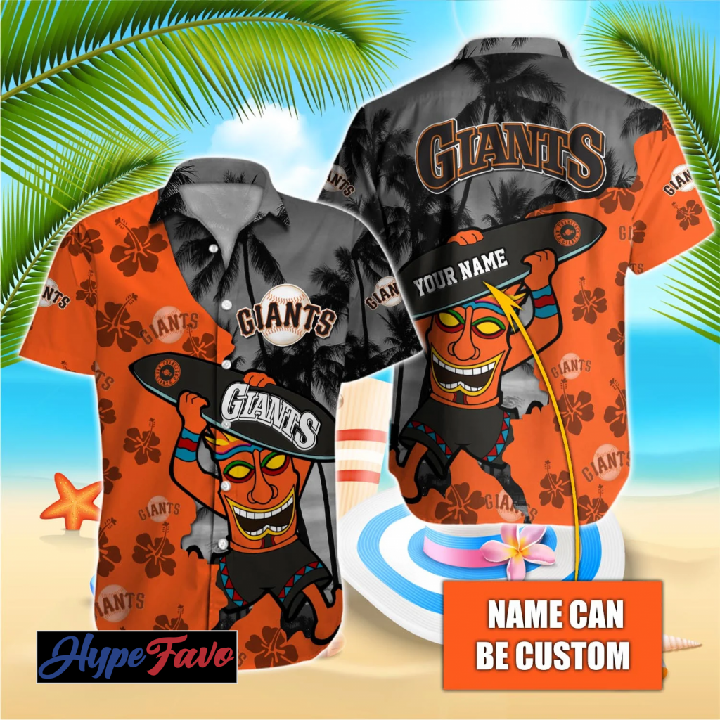 San Francisco Giants Mlb Custom Hawaiian Shirt 5