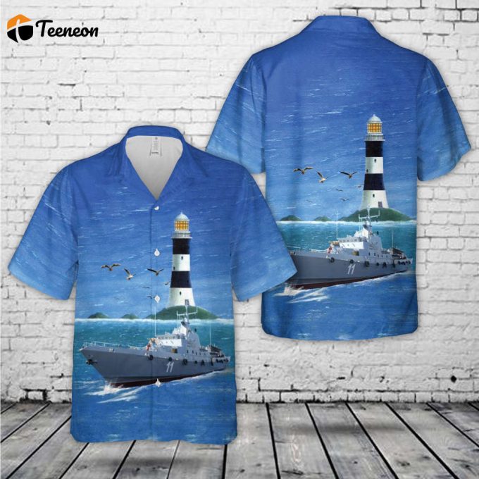 Slovenian Navy Project 10412 Triglav Hawaiian Shirt Gift For Dad Father Days 1