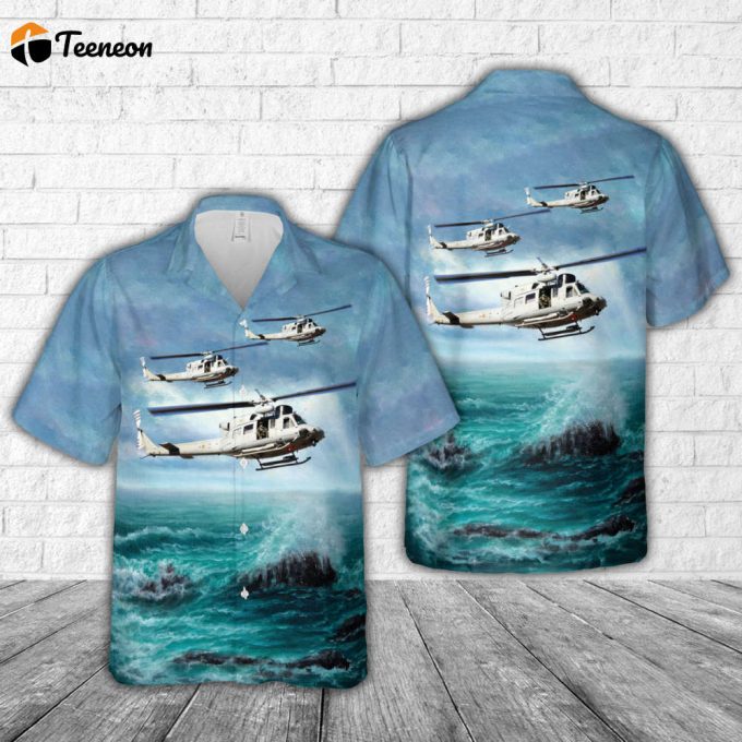 Spanish Navy Agusta-Bell Ab-212Asw Hawaiian Shirt Gift For Dad Father Days 1