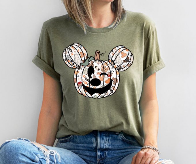 Spooky Disney Halloween Ears Shirt - Ghost Mickey Funny &Amp; Matching Options 4