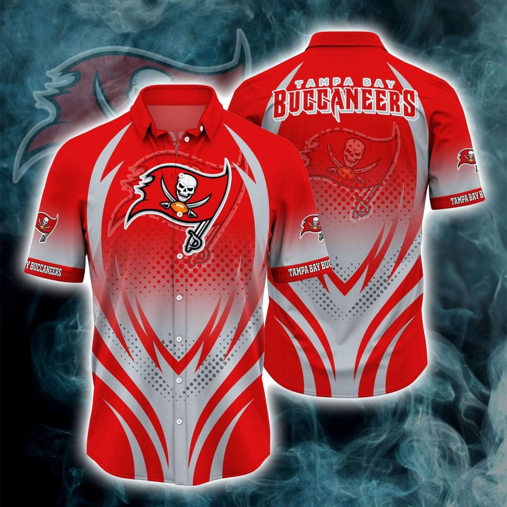 Tampa Bay Buccaneers Button Down Shirt 3D Print Gifts 2024Fs 3