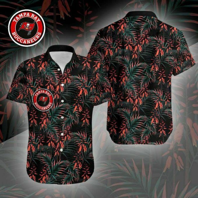 Tampa Bay Buccaneers Dark Forest Hawaiian Shirt 1