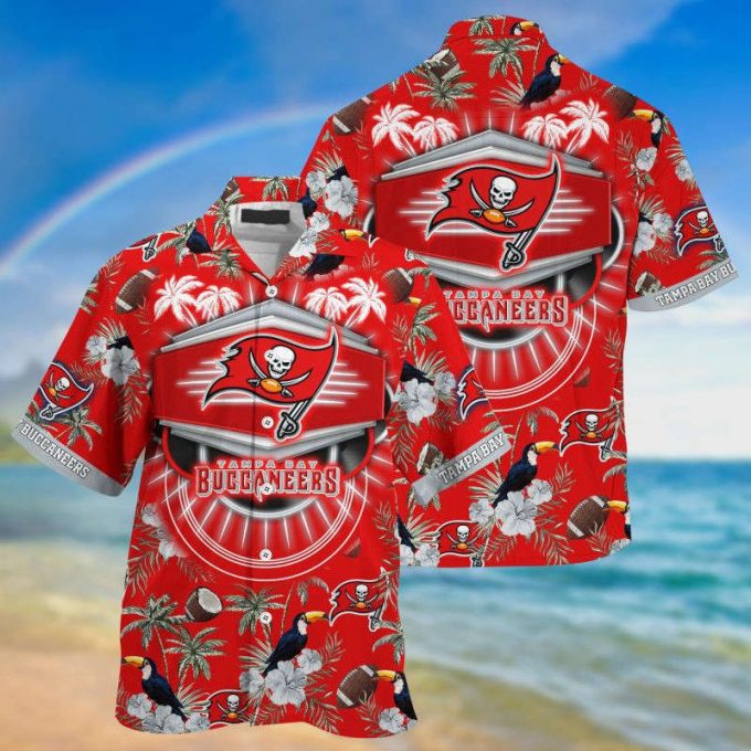 Tampa Bay Buccaneers Nfl Hawaii Shirt For This Season Gift For Sport Lovers 1