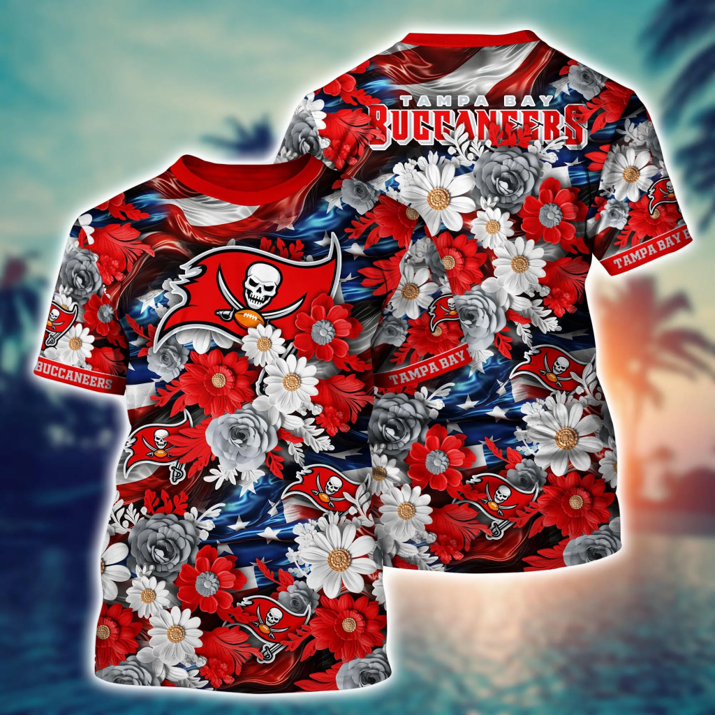 Tampa Bay Buccaneers Nfl Hawaii Shirt Independence Day, Summer Shirts 8
