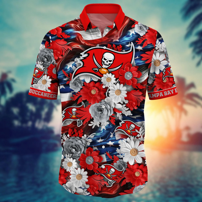 Tampa Bay Buccaneers Nfl Hawaii Shirt Independence Day, Summer Shirts 3