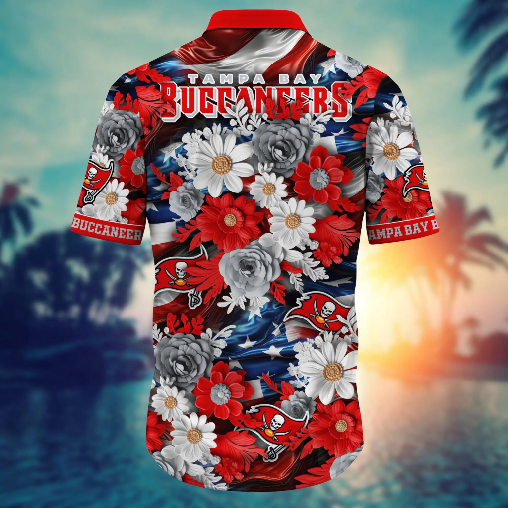 Tampa Bay Buccaneers Nfl Hawaii Shirt Independence Day, Summer Shirts 12