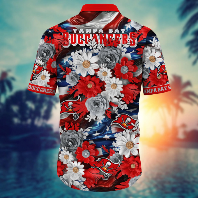 Tampa Bay Buccaneers Nfl Hawaii Shirt Independence Day, Summer Shirts 4