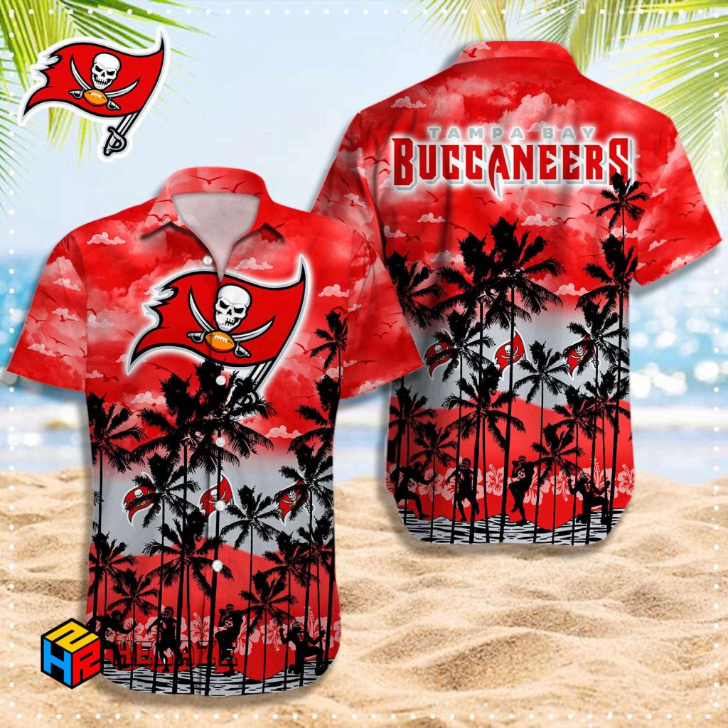 Tampa Bay Buccaneers Nfl Hawaiian Shirt 3