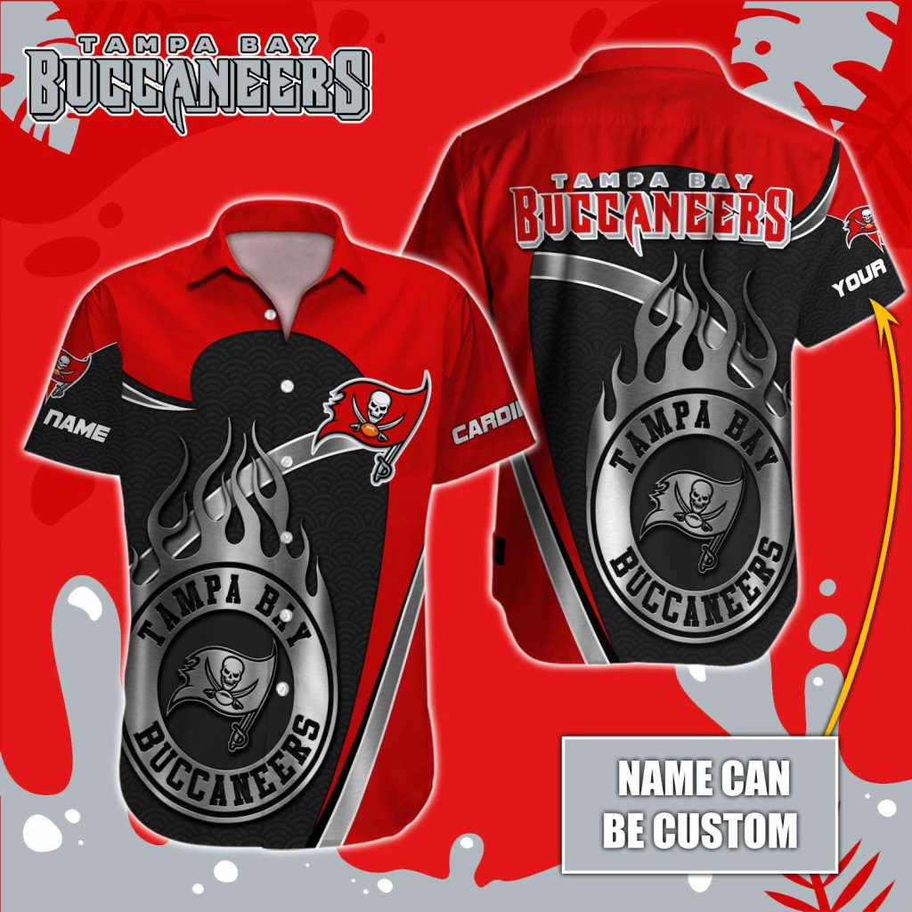 Tampa Bay Buccaneers Nfl-Hawaiian Shirt Custom 4