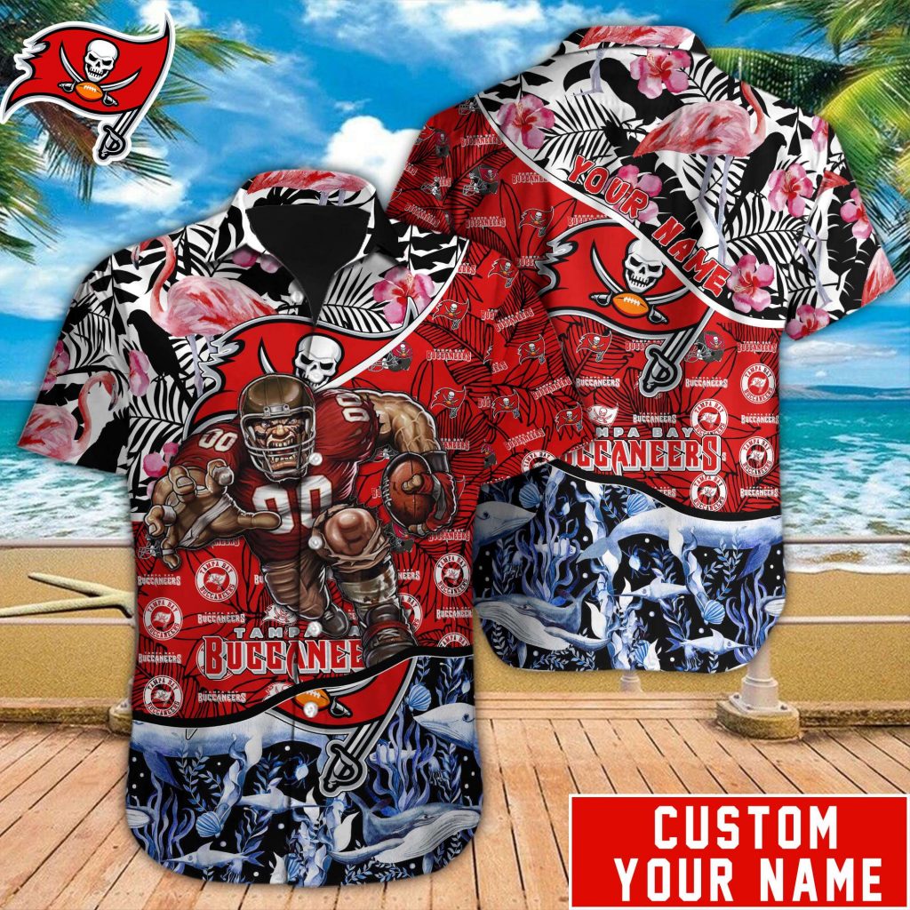 Tampa Bay Buccaneers Nfl-Hawaiian Shirt Custom 8