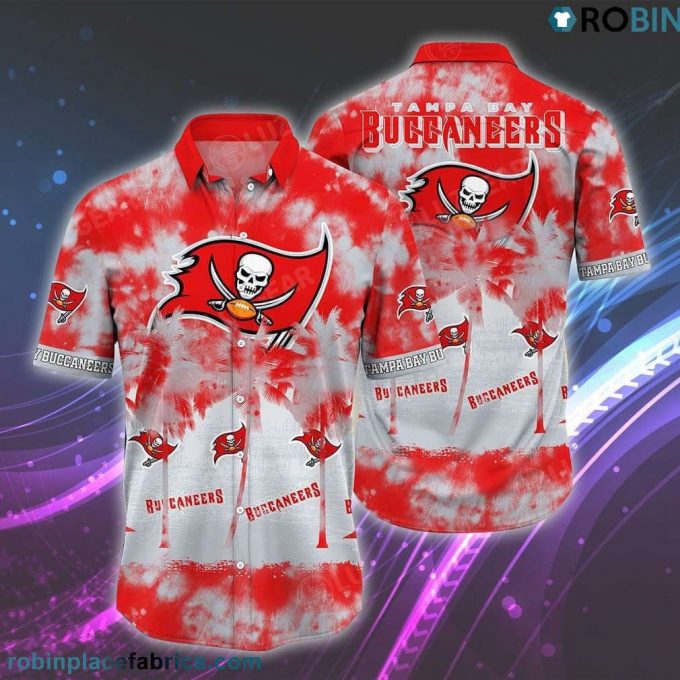 Tampa Bay Buccaneers Hawaiian Shirt: Vibrant Patterns For Football Fans 1