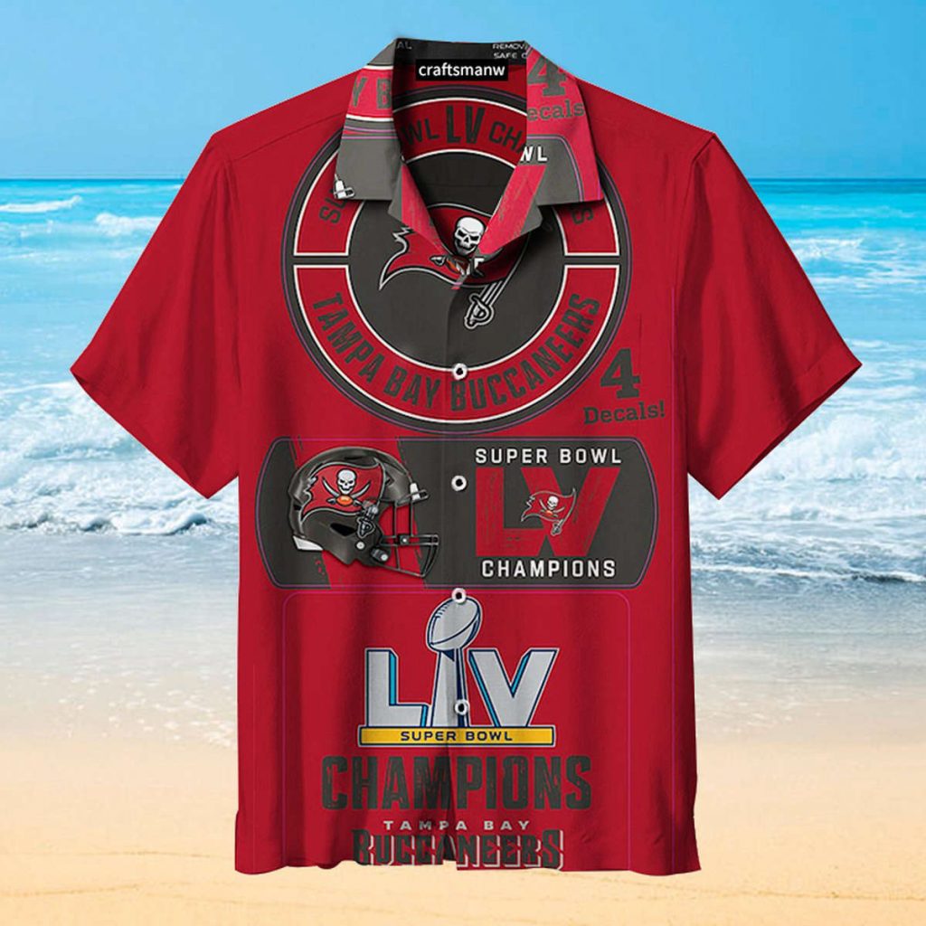 Tampa Bay Buccaneers-Super Bowl Champion Hawaiian Shirt 2
