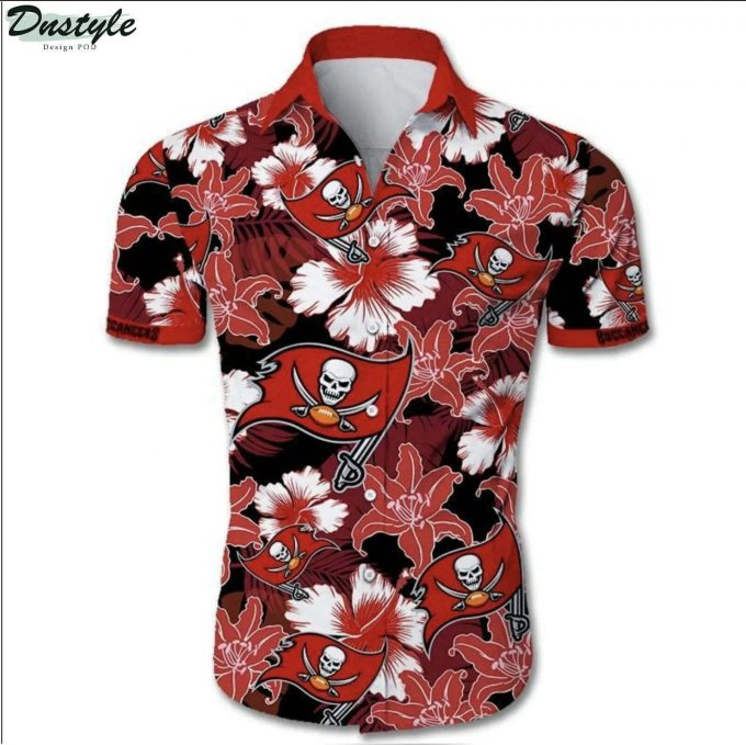Tampa Bay Buccaneers Tropical Hawaiian Shirt 1