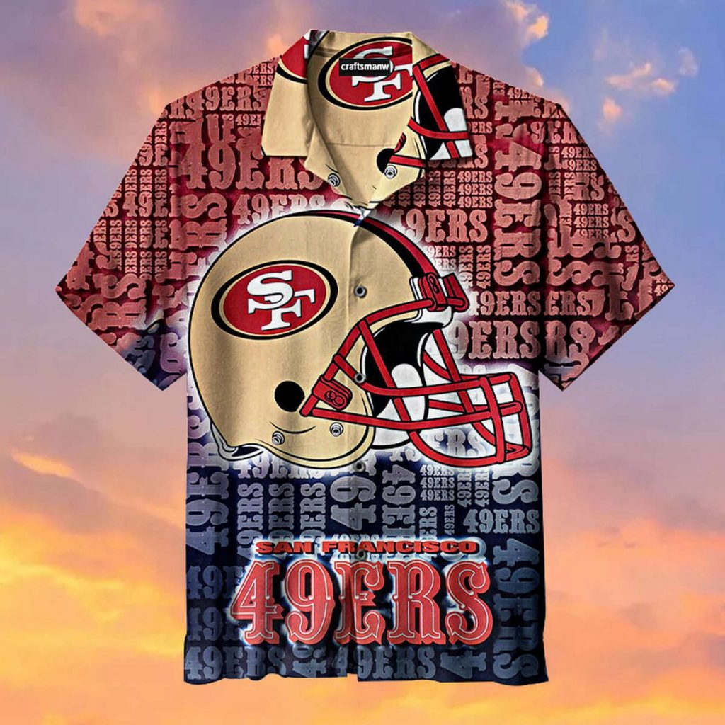 The San Francisco 49Ers Retro Hawaiian Shirt 2
