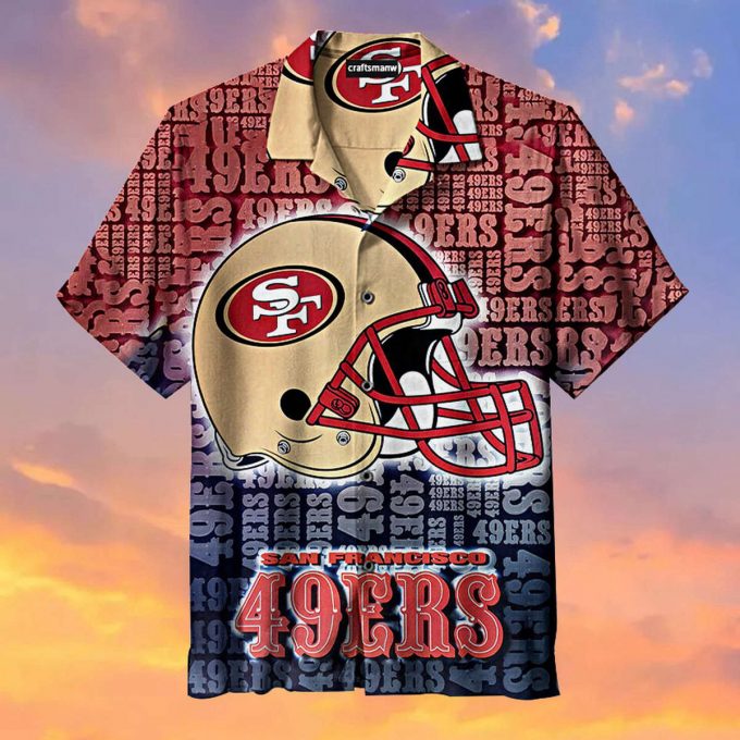The San Francisco 49Ers Retro Hawaiian Shirt 1