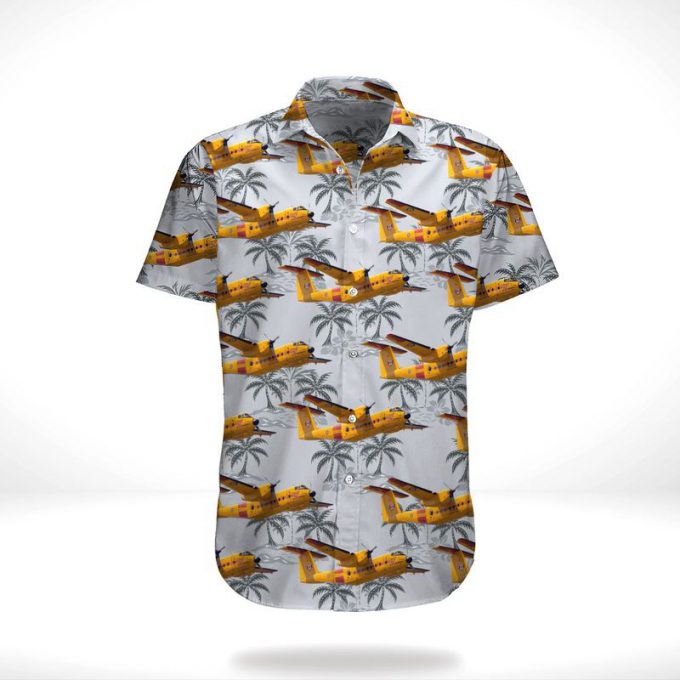 Gifts 2024Gifts 2024 Rcaf De Havilland Canada Cc-115 Buffalo (Dhc-5) Hawaiian Shirt 1