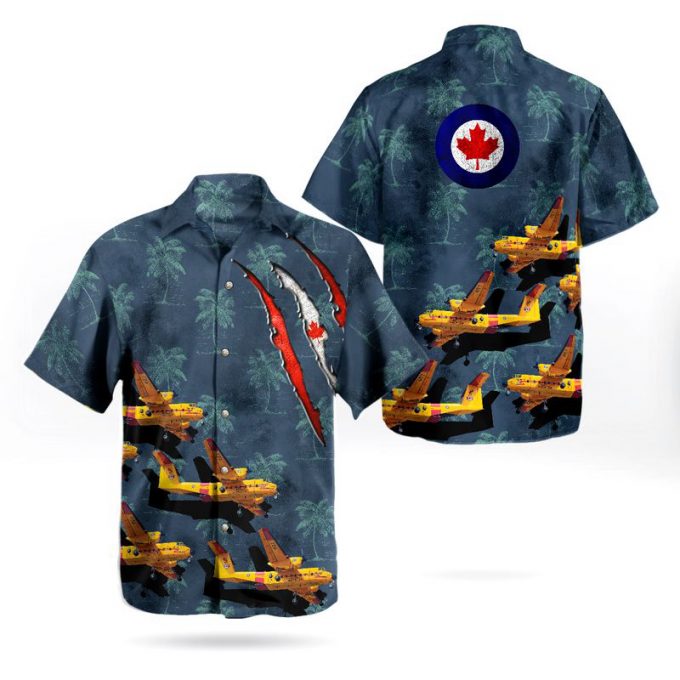 Gifts 2024Gifts 2024 Rcaf De Havilland Canada Cc-115 Buffalo (Dhc-5) Hawaiian Shirt 1