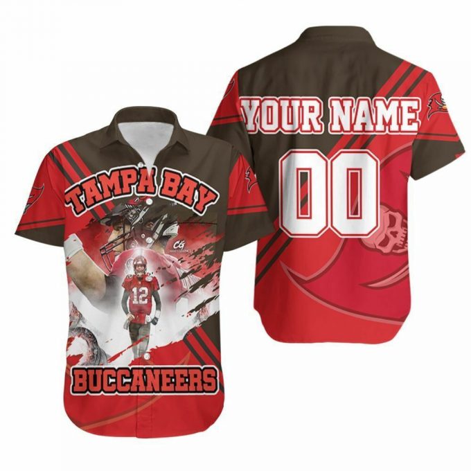 Tom Brady Tampa Bay Buccaneers Custom Hawaiian Shirt 1