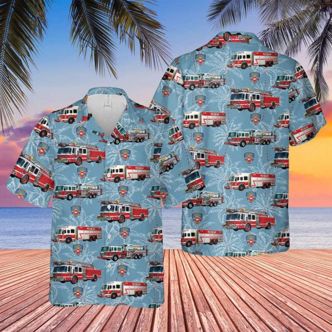 Gifts 2024Gifts 2024 New York Buffalo Fire Department Hawaiian Shirt 1